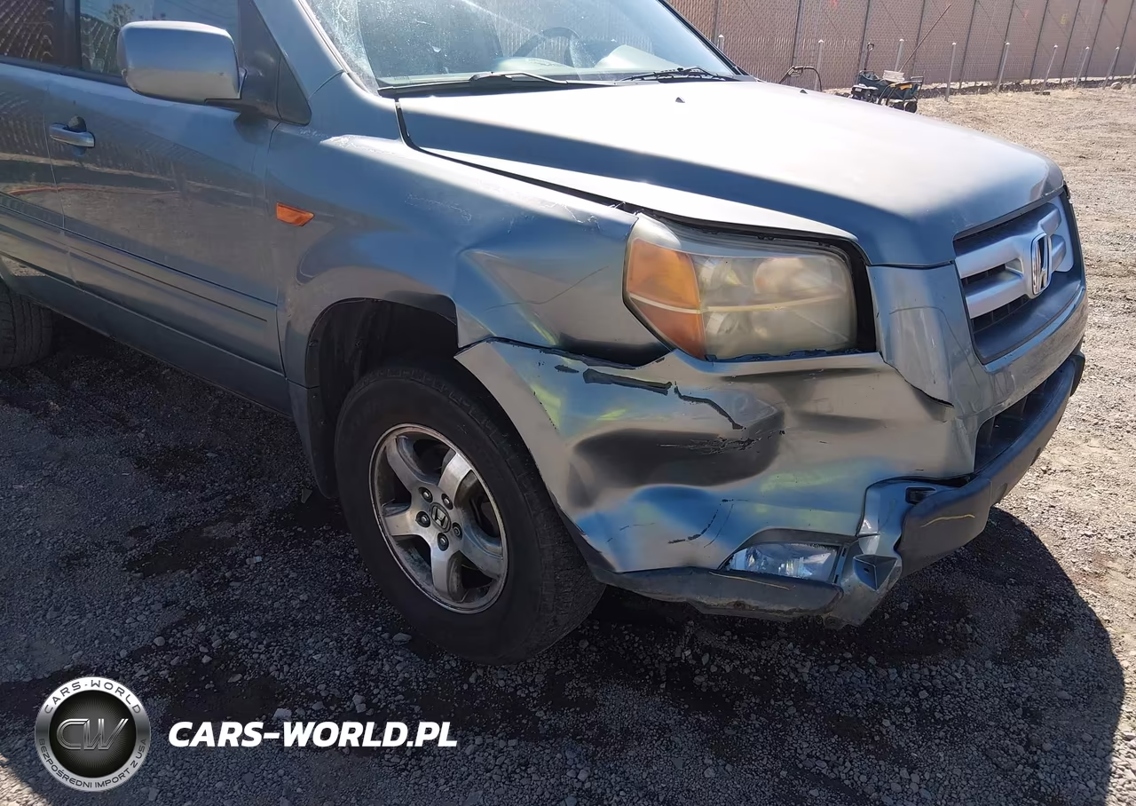 2006 Honda Pilot Ex-L VIN:2HKYF18566H543131 - 6