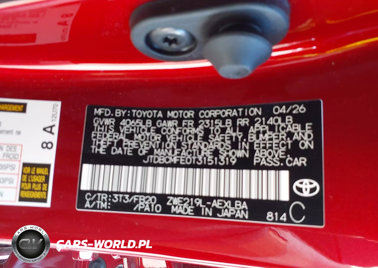2026 Toyota Corolla Hybrid Hybrid Le VIN:JTDBCMFE0T3151319 - 9