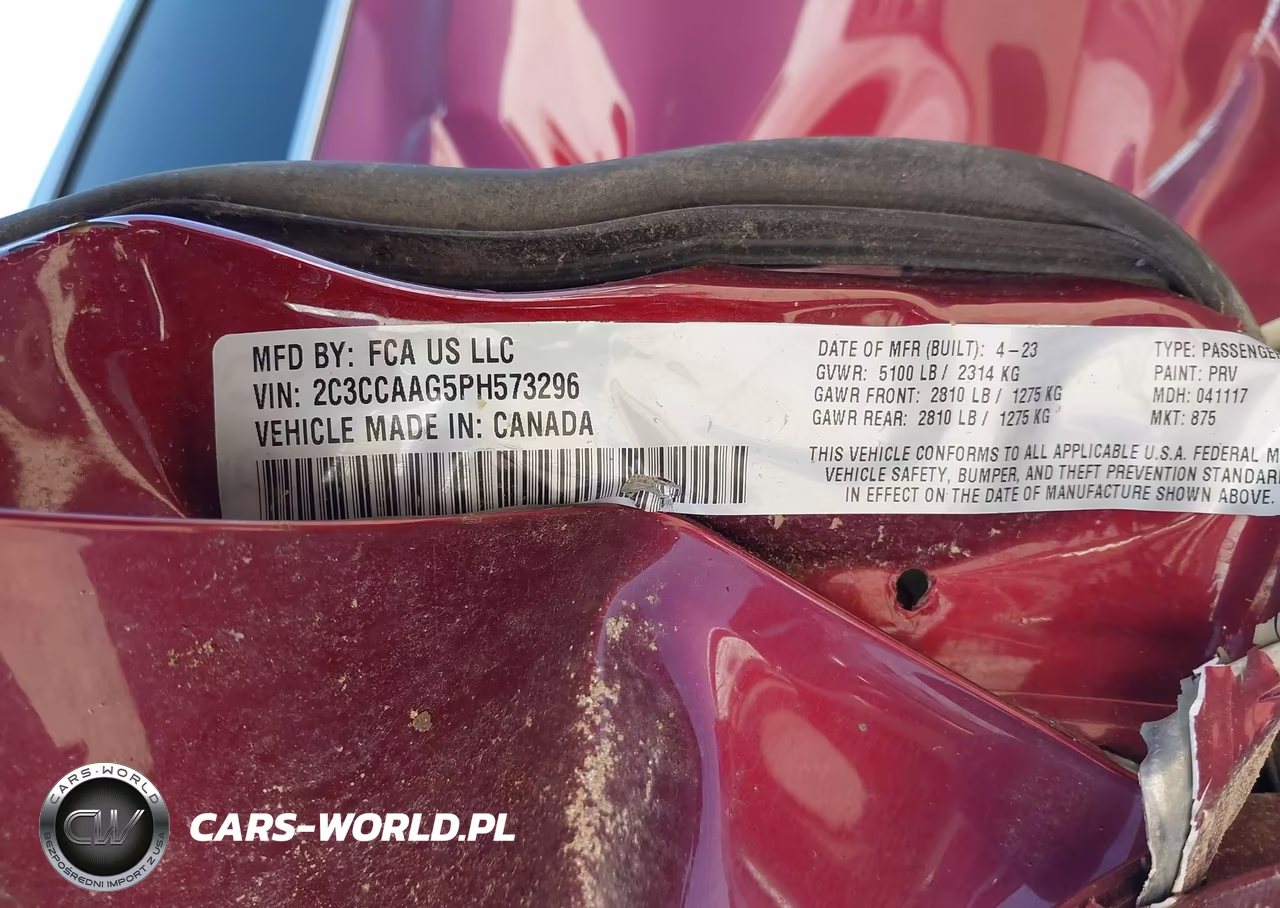 2023 Chrysler 300 Touring VIN:2C3CCAAG5PH573296 - 9