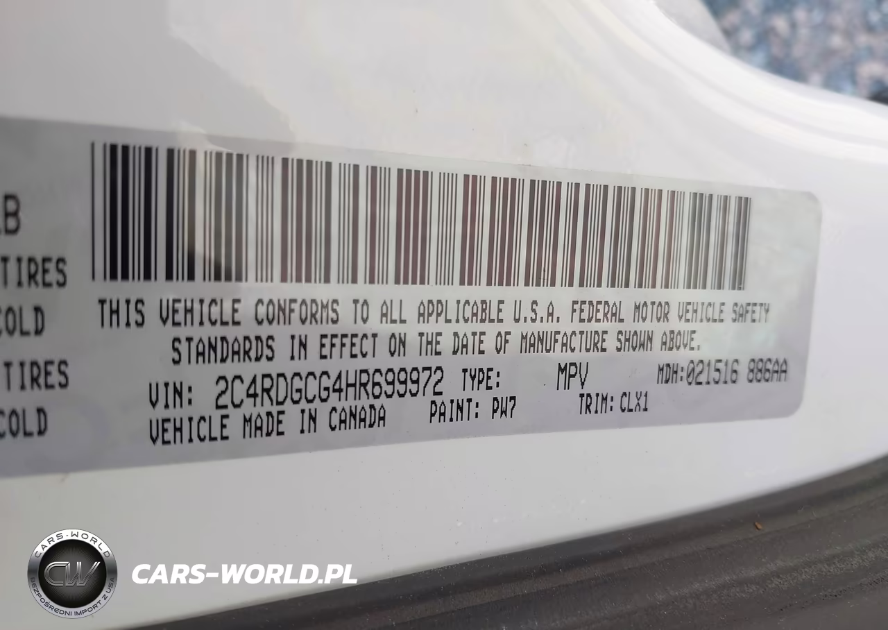 2017 Dodge Grand Caravan Sxt VIN:2C4RDGCG4HR699972 - 9