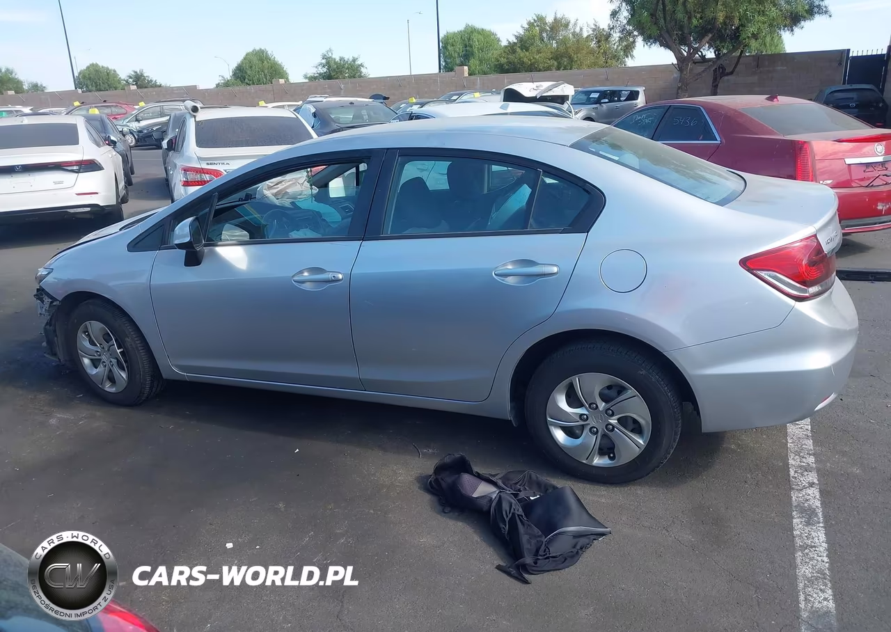 2013 Honda Civic Lx VIN:19XFB2F56DE281754 - 15