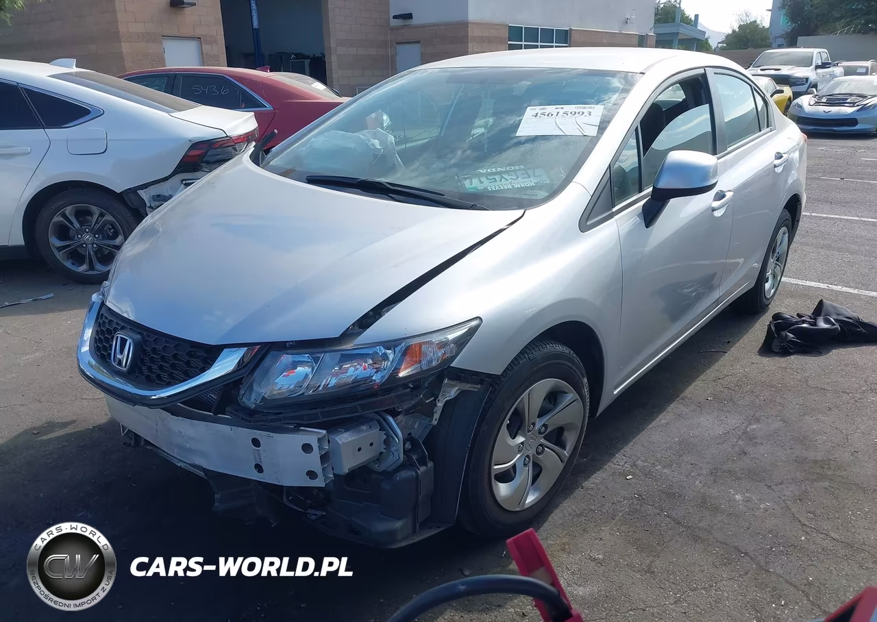 2013 Honda Civic Lx VIN:19XFB2F56DE281754 - 2