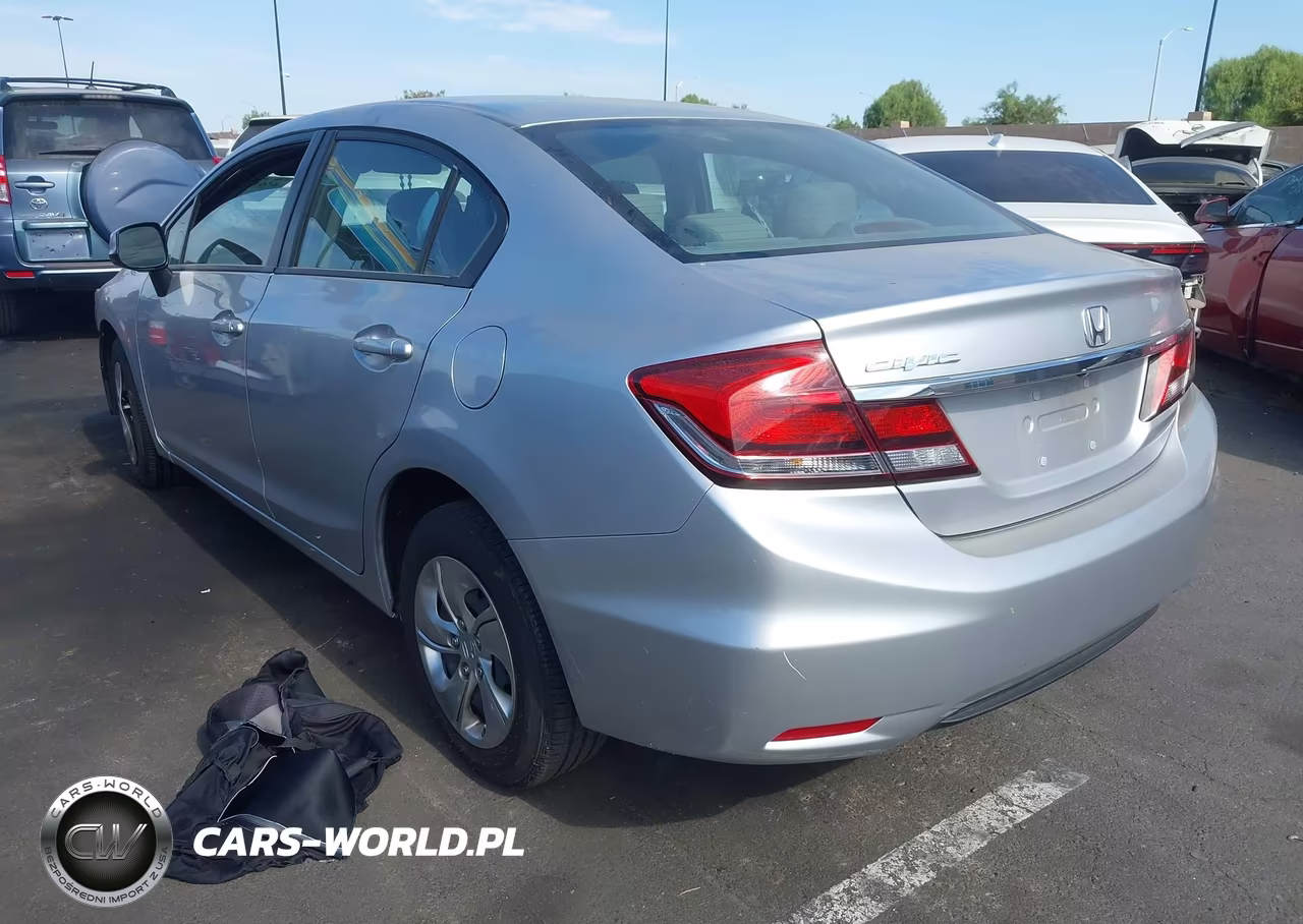 2013 Honda Civic Lx VIN:19XFB2F56DE281754 - 3