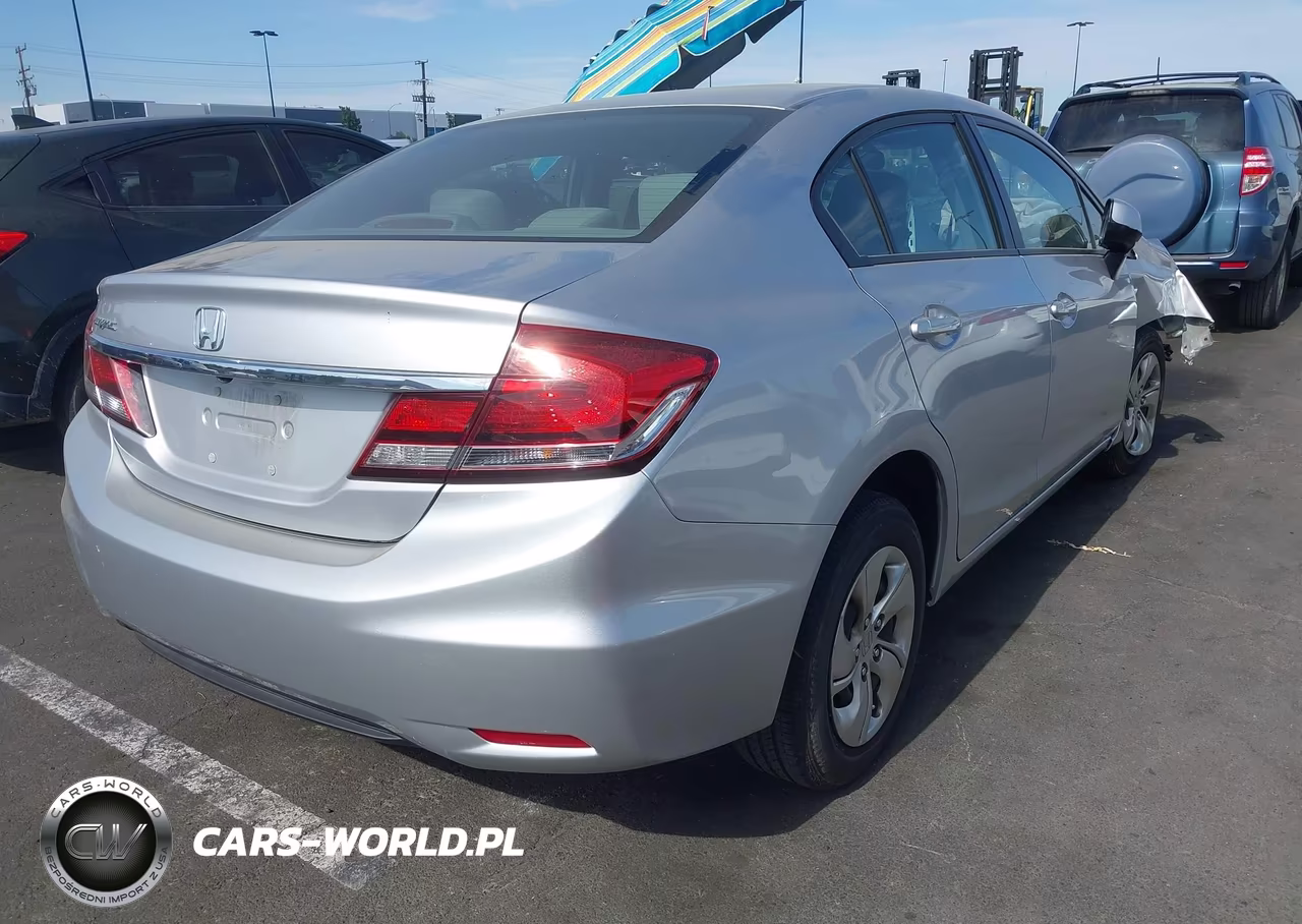 2013 Honda Civic Lx VIN:19XFB2F56DE281754 - 4