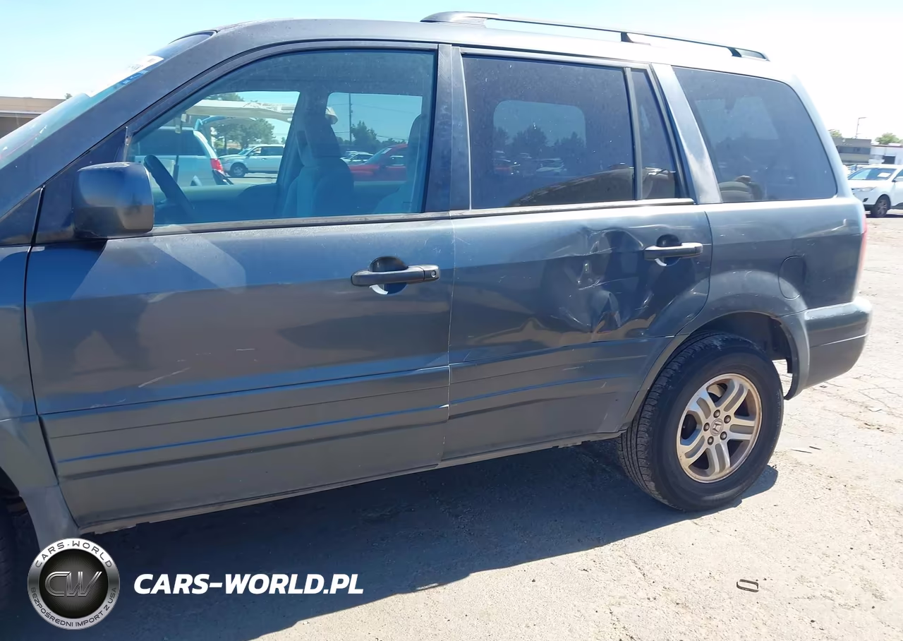 2004 Honda Pilot Ex VIN:2HKYF18424H560223 - 6
