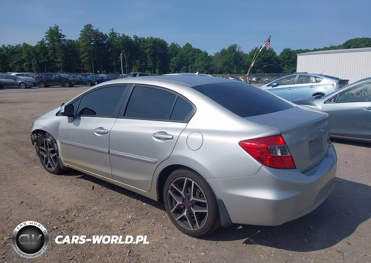 2012 Honda Civic Ex VIN:19XFB2F86CE320383 - 3