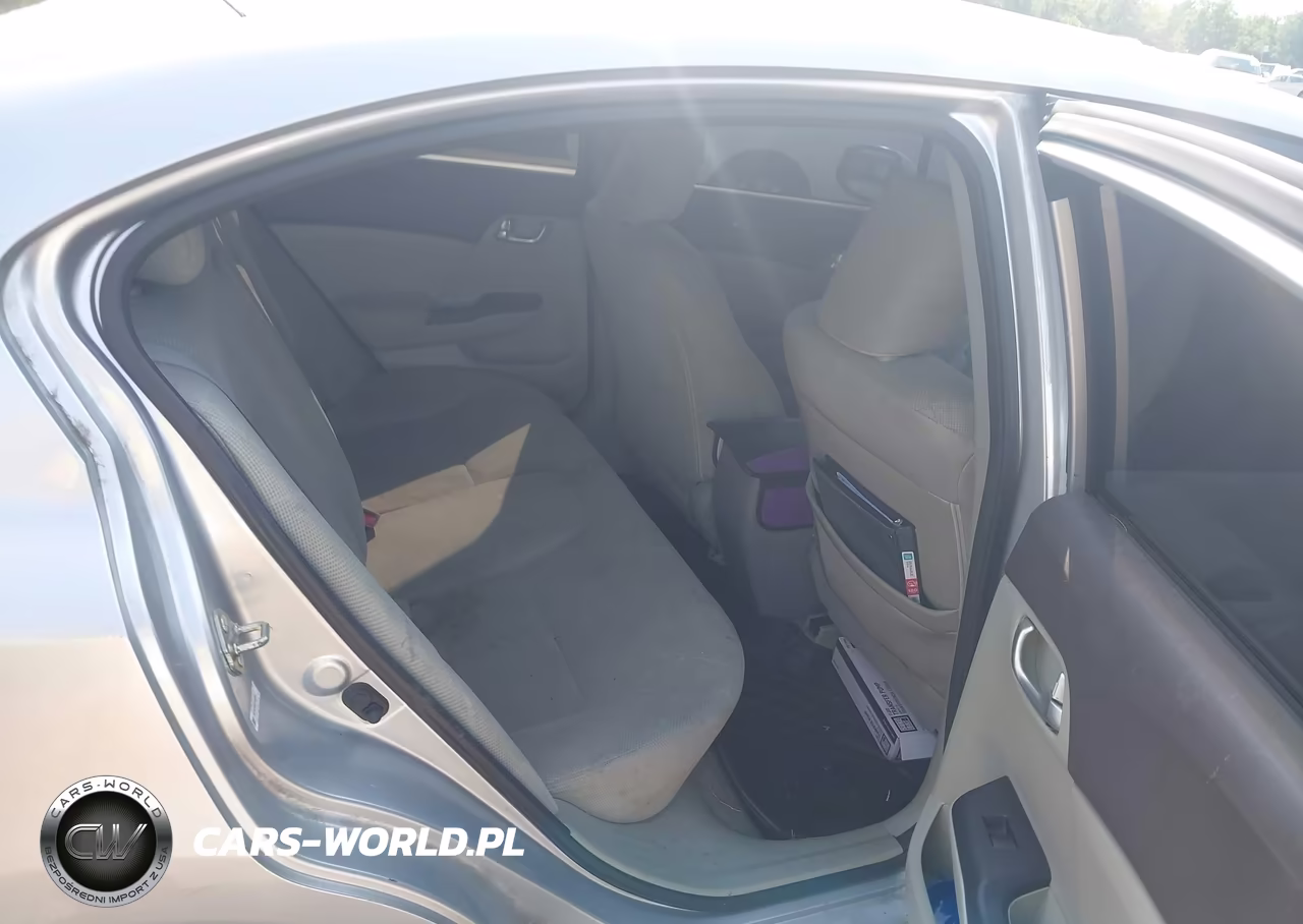 2012 Honda Civic Ex VIN:19XFB2F86CE320383 - 8