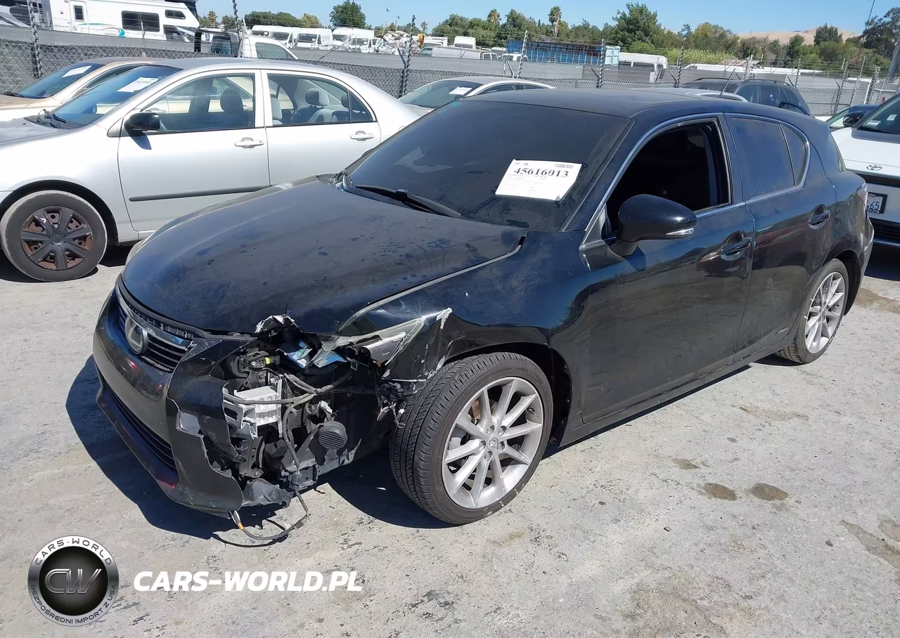 2012 Lexus Ct 200H Premium VIN:JTHKD5BH7C2058403 - 2