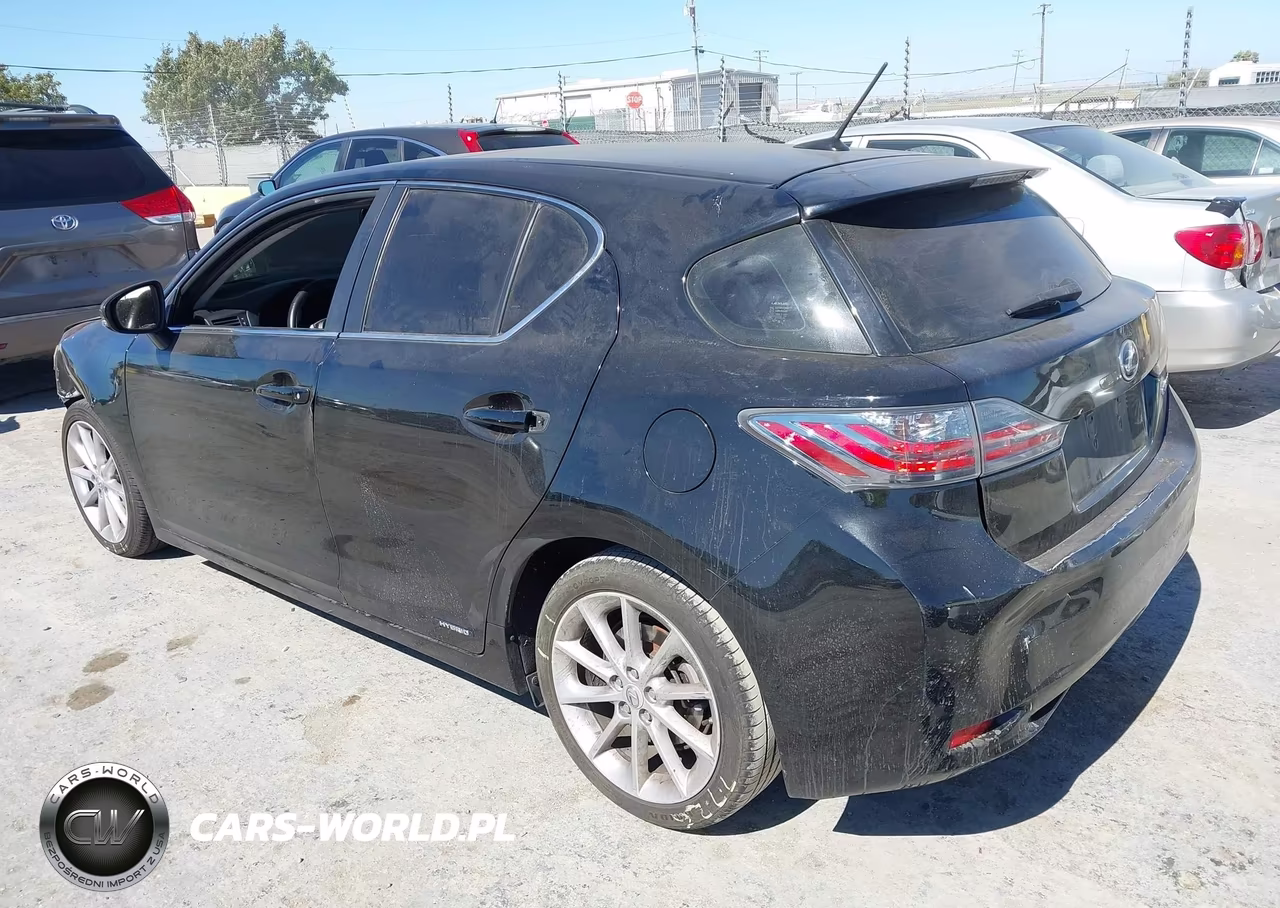 2012 Lexus Ct 200H Premium VIN:JTHKD5BH7C2058403 - 3