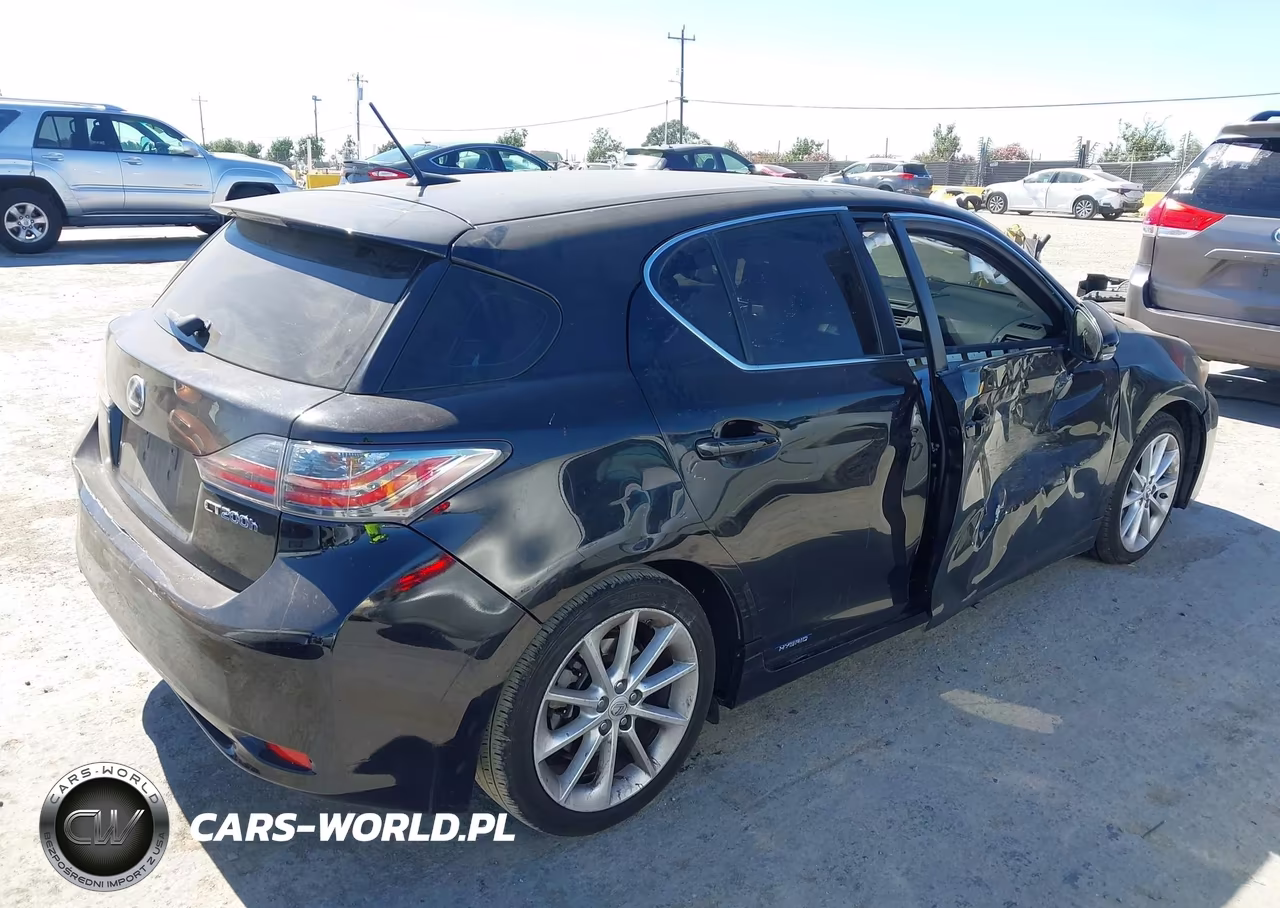 2012 Lexus Ct 200H Premium VIN:JTHKD5BH7C2058403 - 4