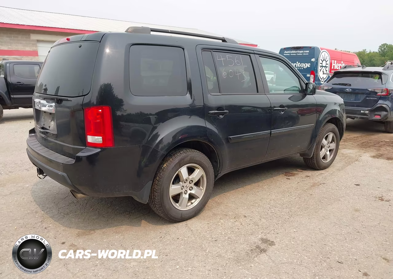 2009 Honda Pilot Ex-L VIN:5FNYF38579B019680 - 4