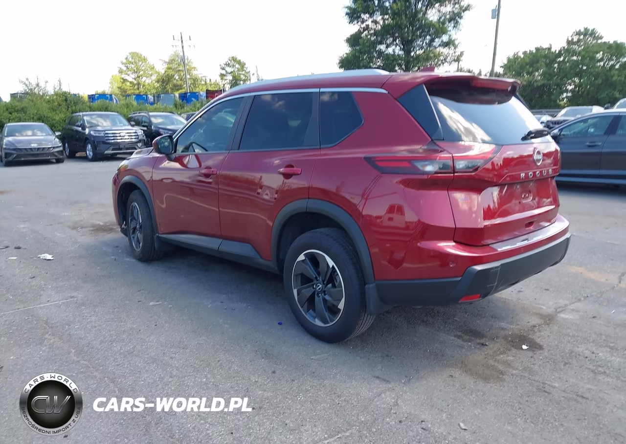 2025 Nissan Rogue Sv VIN:JN8BT3BAXSW344964 - 3