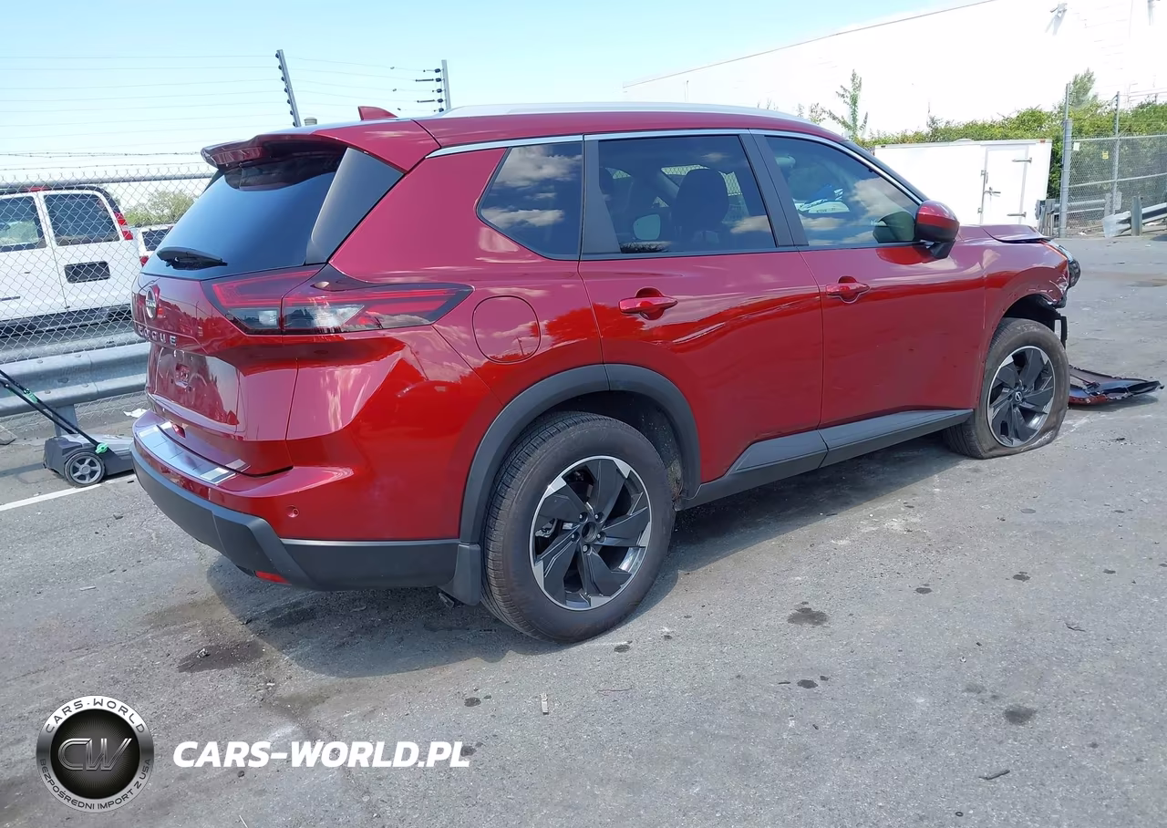 2025 Nissan Rogue Sv VIN:JN8BT3BAXSW344964 - 4