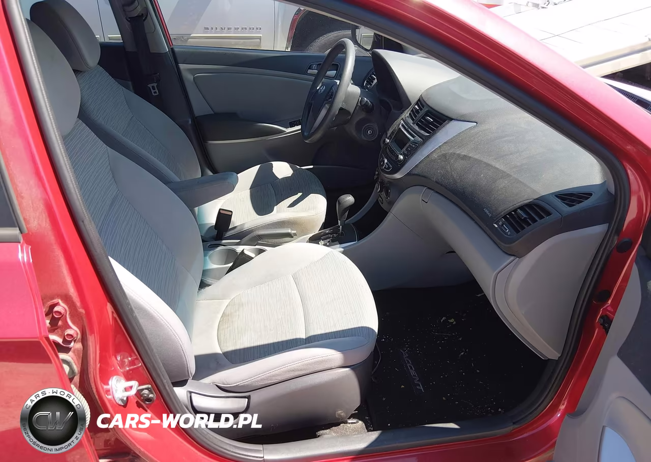 2015 Hyundai Accent Gs VIN:KMHCT5AEXFU233828 - 5