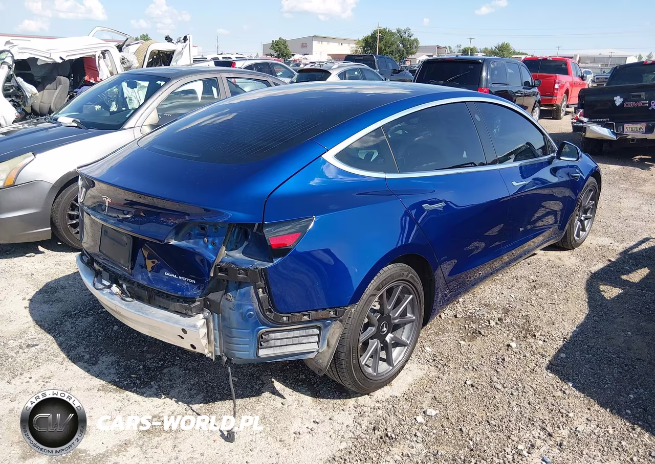 2020 Tesla Model 3 Long Range Dual Motor All-Wheel Drive VIN:5YJ3E1EBXLF601081 - 4