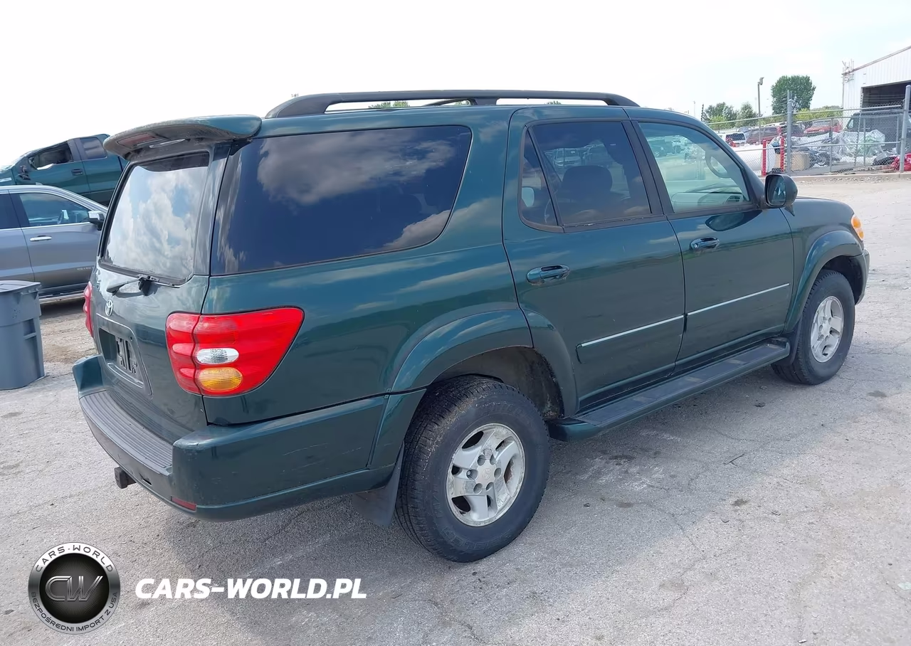 2001 Toyota Sequoia Limited V8 VIN:5TDBT48A51S020876 - 4
