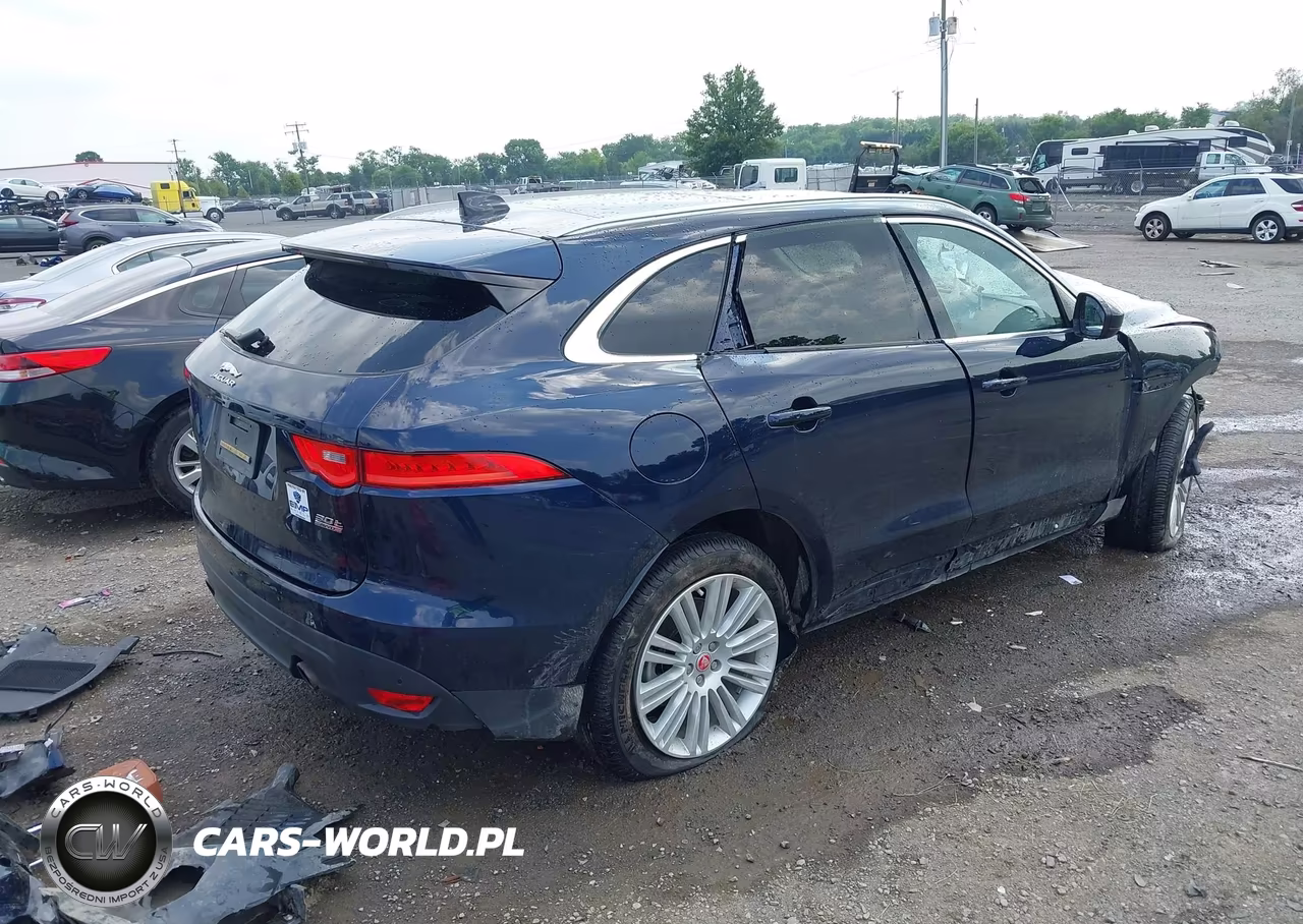 2020 Jaguar F-Pace Portfolio P300 Awd Automatic VIN:SADCN2GX3LA630367 - 4