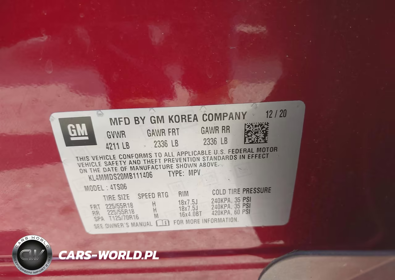 2021 Buick Encore Gx Fwd Select VIN:KL4MMDS20MB111406 - 9