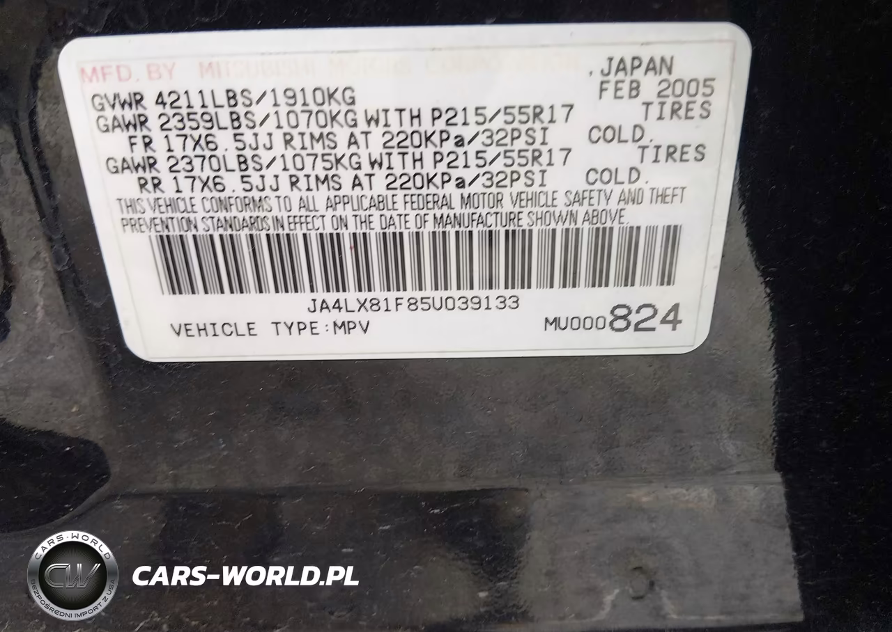 2005 Mitsubishi Outlander Limited VIN:JA4LX81F85U039133 - 9