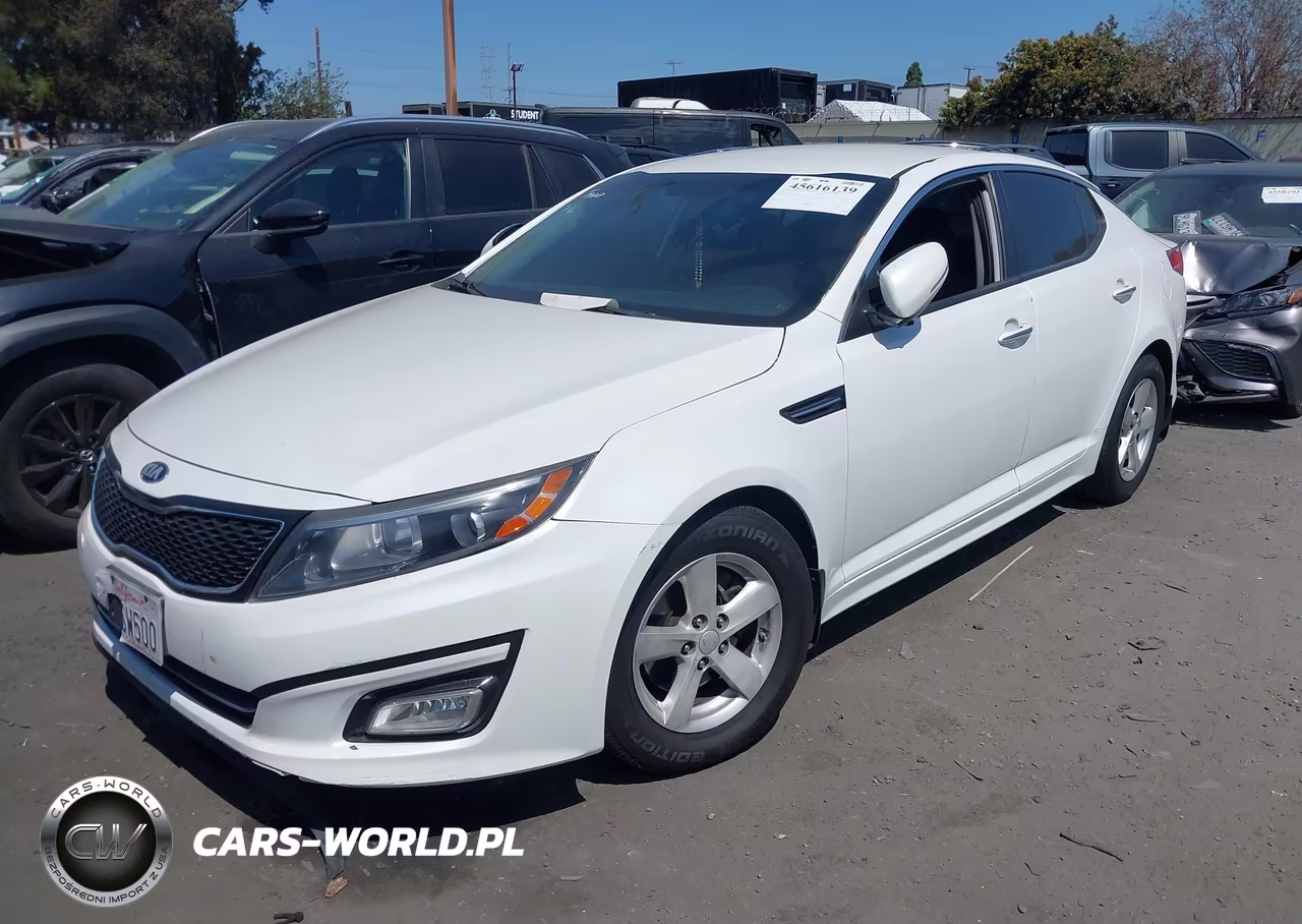 2015 Kia Optima Lx VIN:KNAGM4A77F5664360 - 2