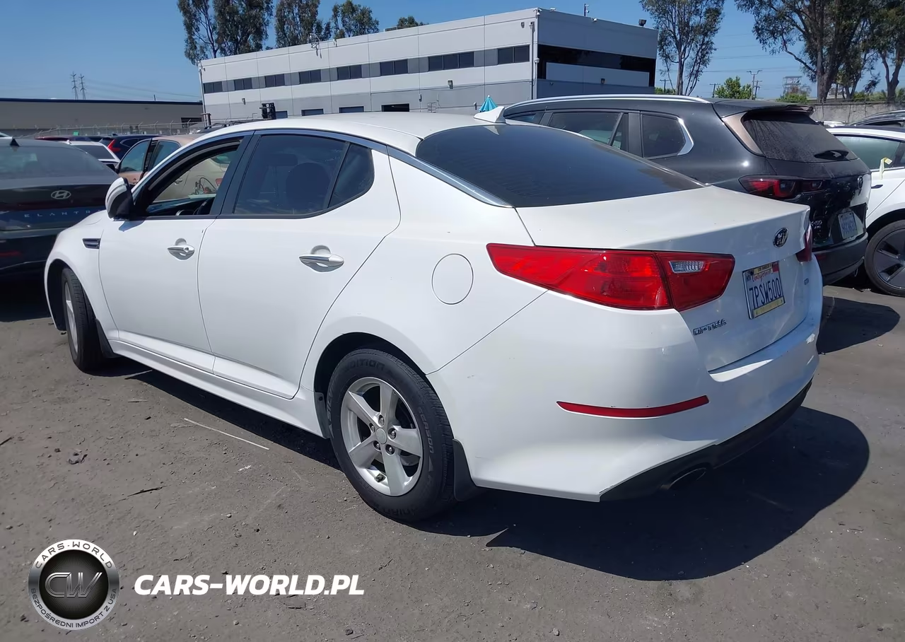 2015 Kia Optima Lx VIN:KNAGM4A77F5664360 - 3