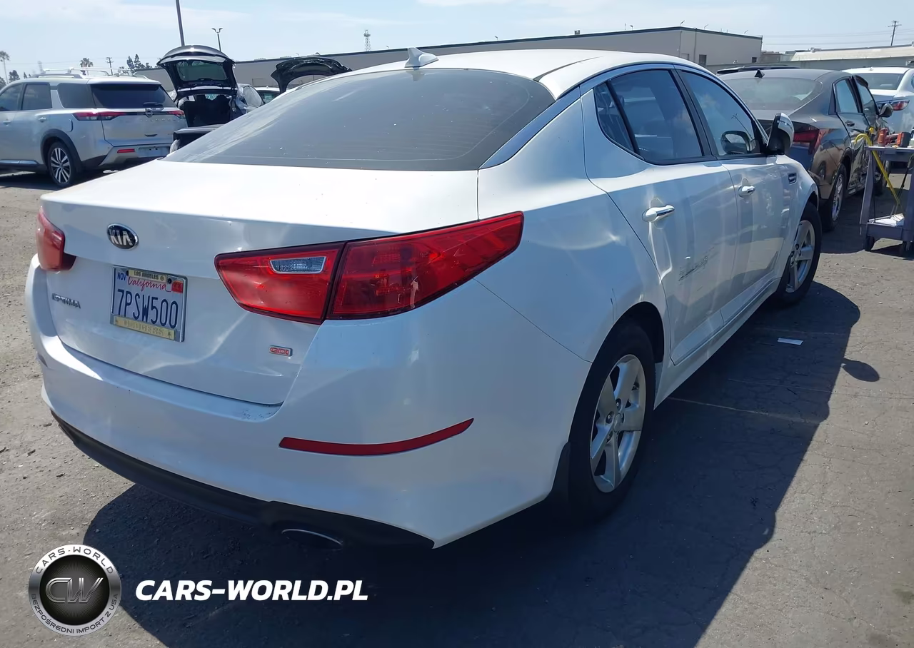 2015 Kia Optima Lx VIN:KNAGM4A77F5664360 - 4