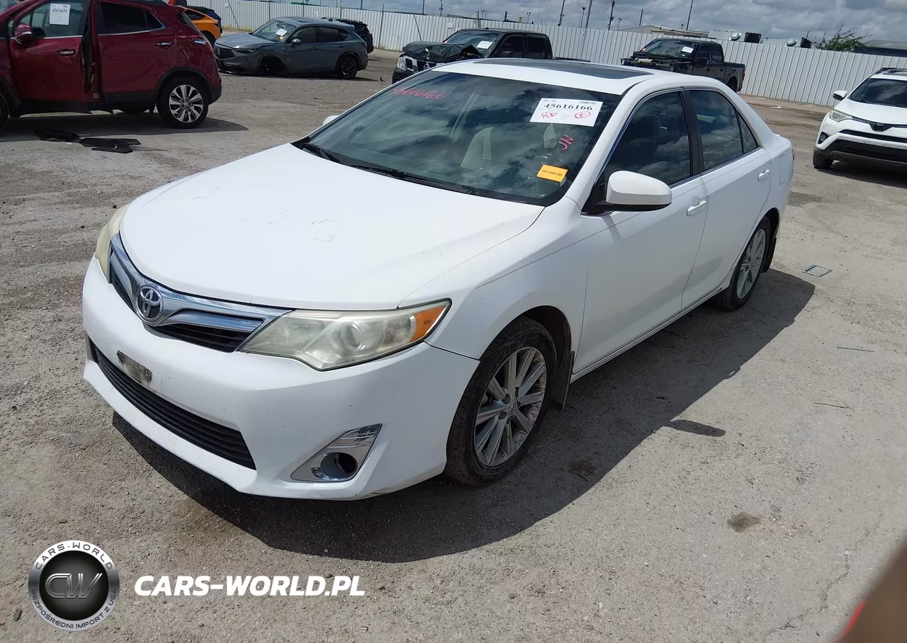 2012 Toyota Camry Xle VIN:4T1BF1FK6CU584791 - 2