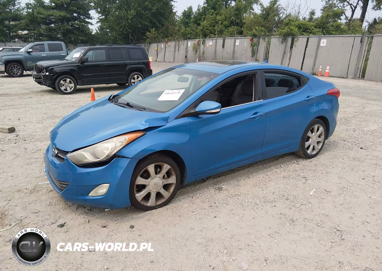 2011 Hyundai Elantra Limited (Ulsan Plant) VIN:KMHDH4AE2BU130073 - 2