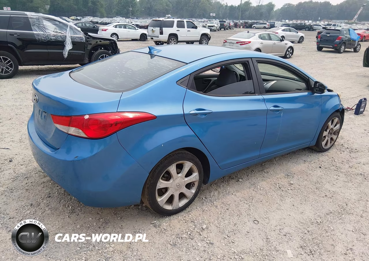2011 Hyundai Elantra Limited (Ulsan Plant) VIN:KMHDH4AE2BU130073 - 4