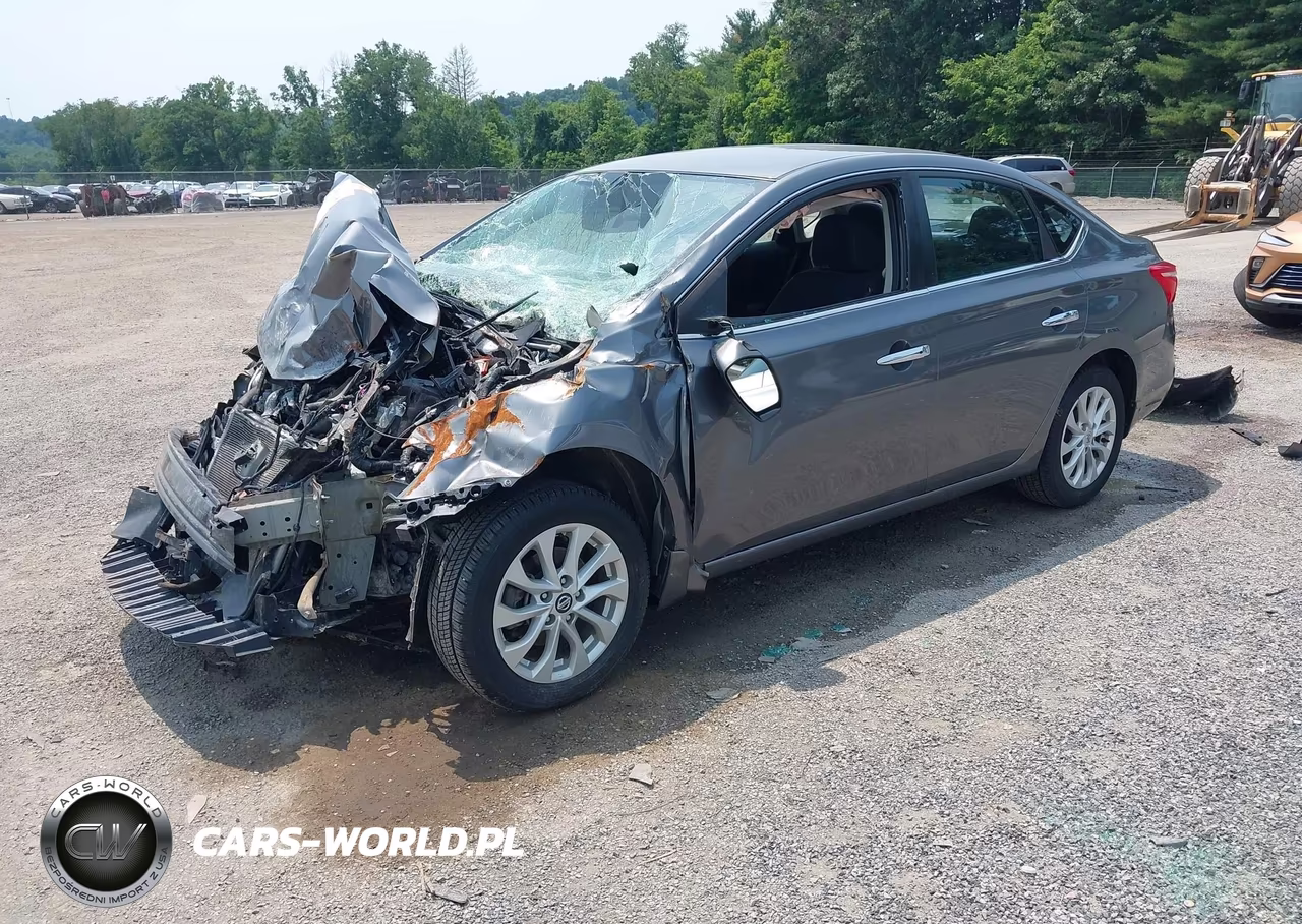 2019 Nissan Sentra Sv VIN:3N1AB7AP3KL605853 - 2