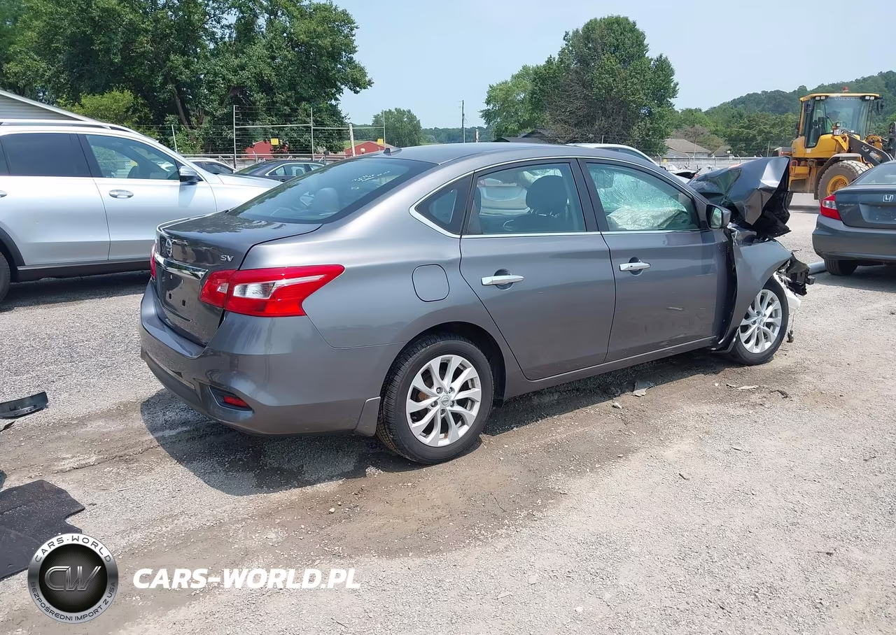 2019 Nissan Sentra Sv VIN:3N1AB7AP3KL605853 - 4