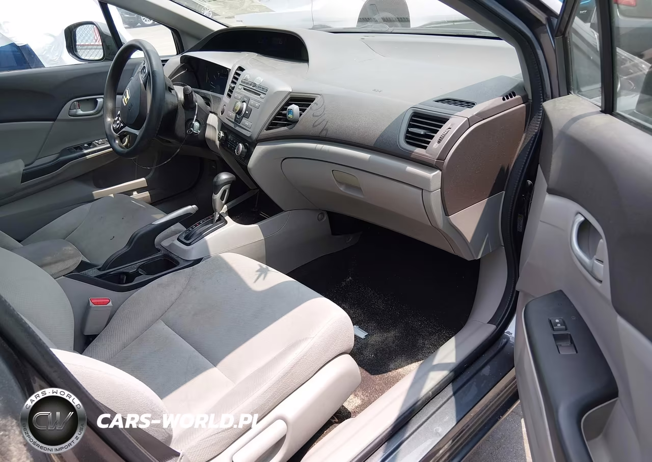 2012 Honda Civic Lx VIN:19XFB2F5XCE079983 - 5