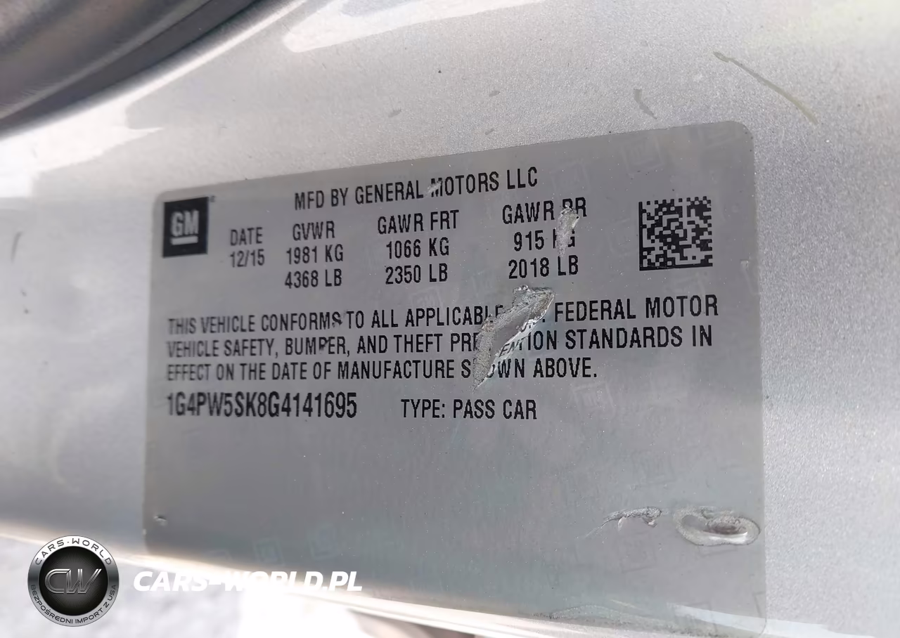 2016 Buick Verano Sport Touring Group VIN:1G4PW5SK8G4141695 - 9