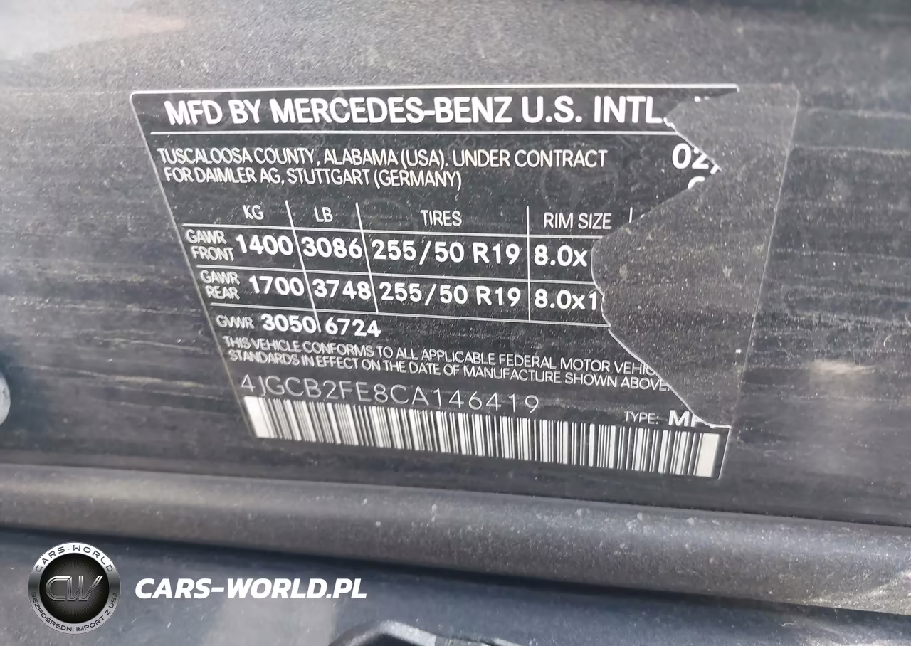 2012 Mercedes-Benz R 350 Bluetec 4Matic VIN:4JGCB2FE8CA146419 - 9