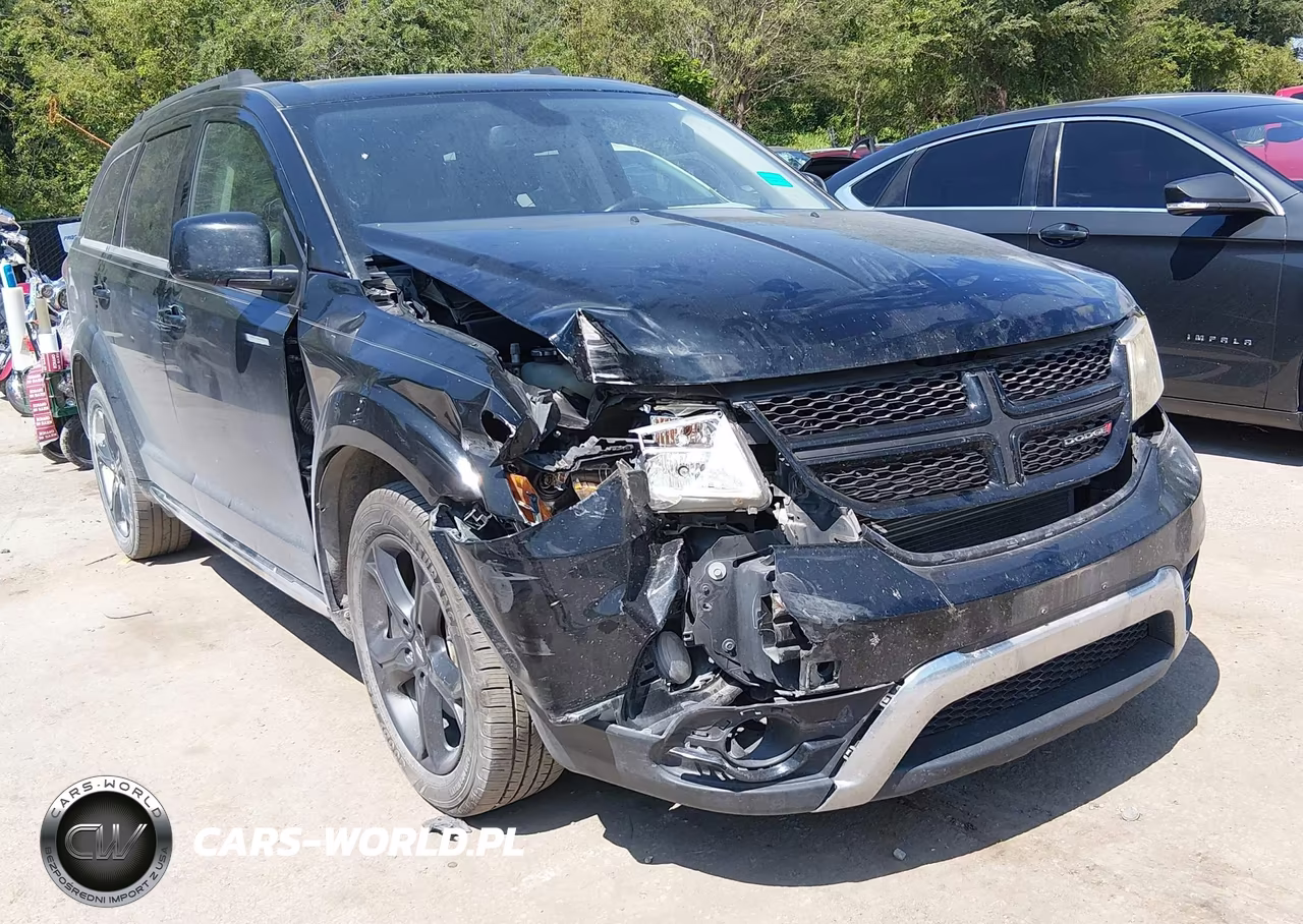 2018 Dodge Journey Crossroad Awd VIN:3C4PDDGG8JT516687 - 1