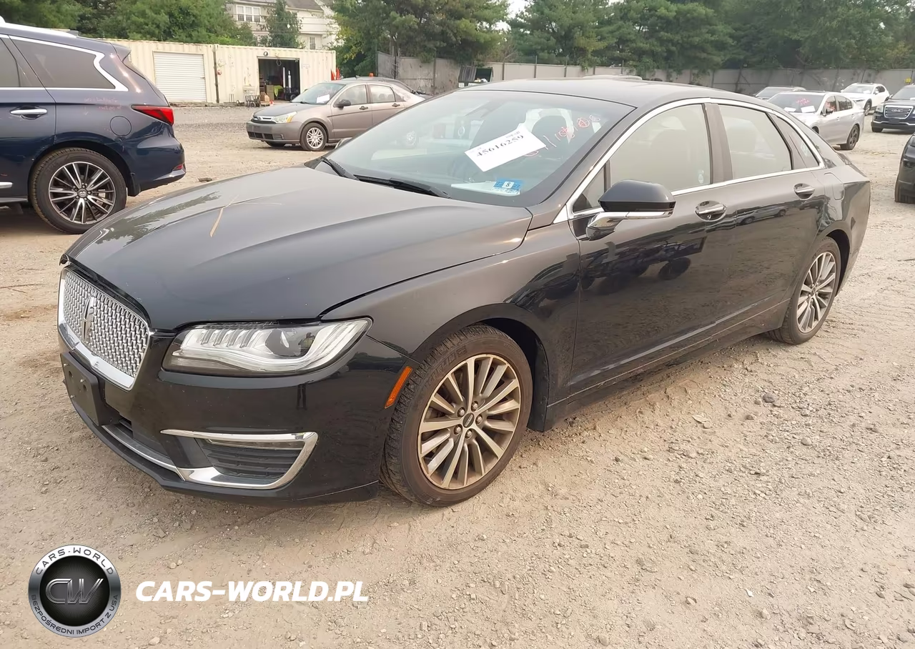 2017 Lincoln Mkz Select VIN:3LN6L5D91HR664449 - 2
