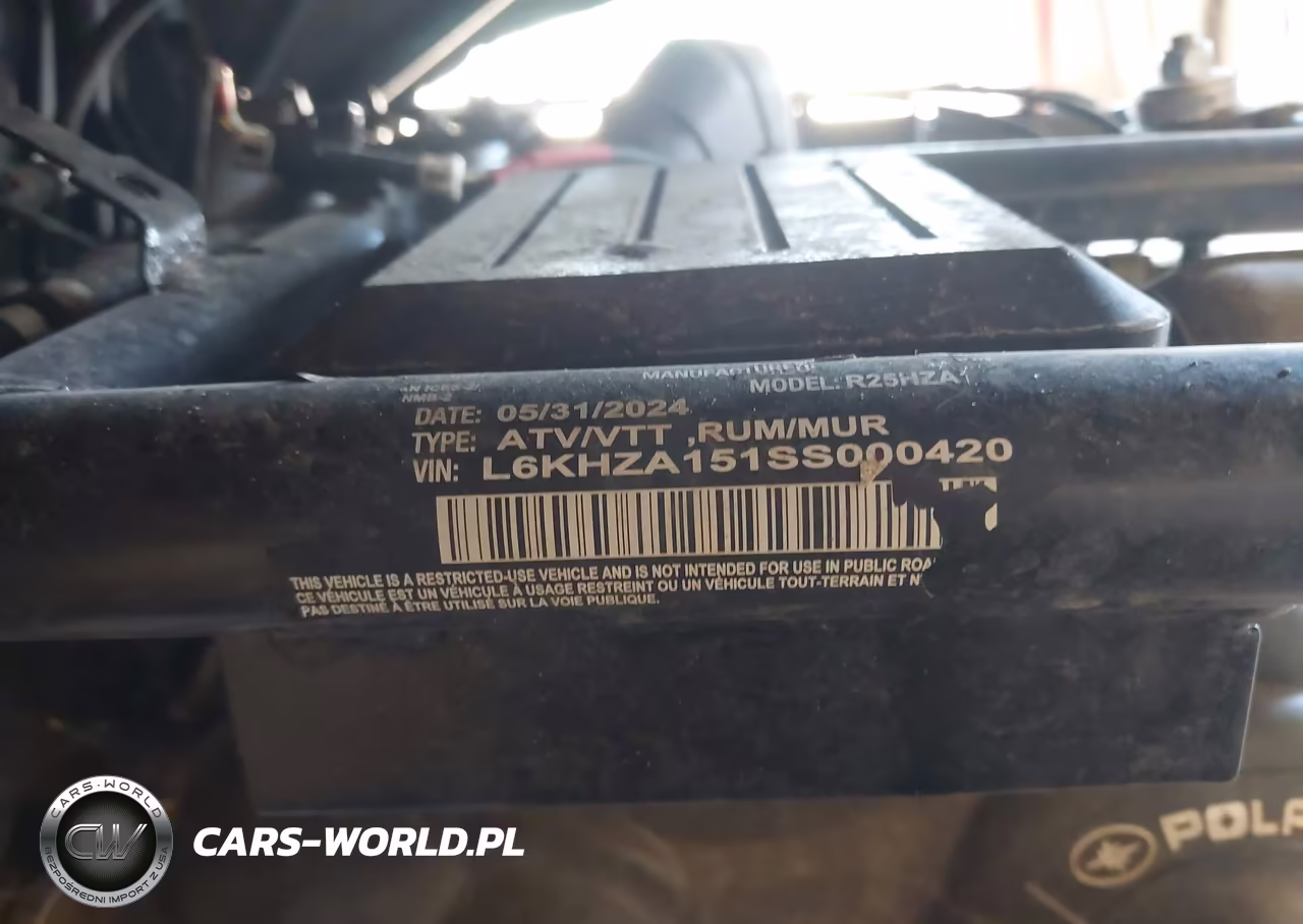2025 Polaris Ranger 150 VIN:L6KHZA151SS000420 - 10
