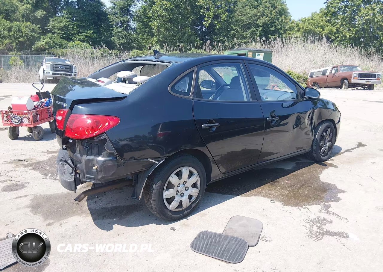 2009 Hyundai Elantra Gls VIN:KMHDU46D79U658858 - 4