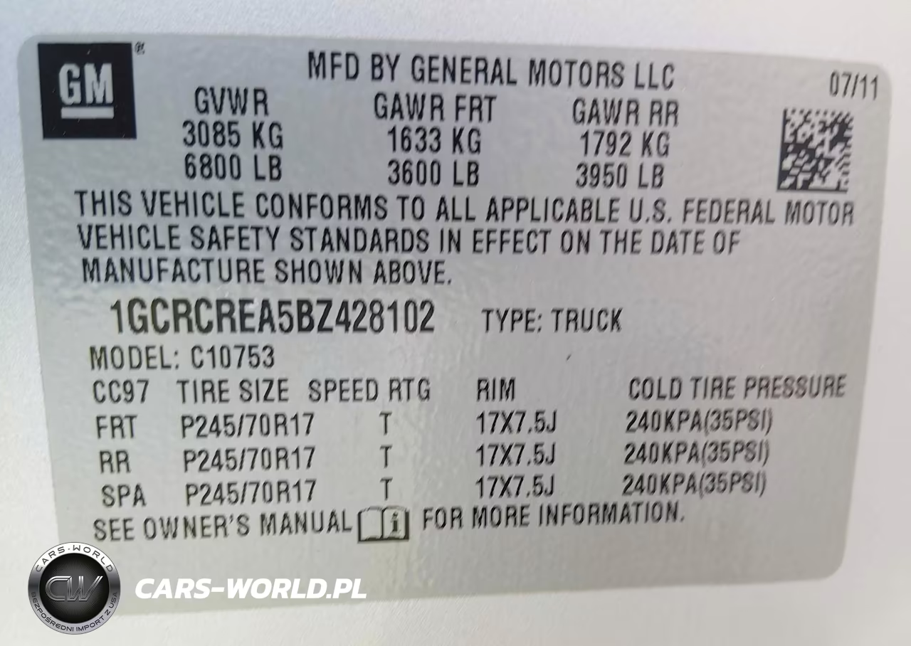 2011 Chevrolet Silverado 1500 Ls VIN:1GCRCREA5BZ428102 - 9