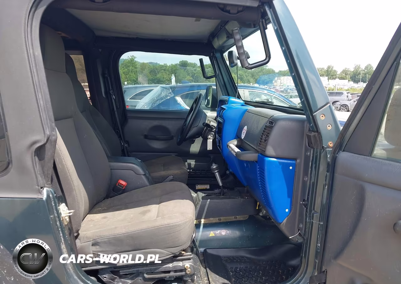 2006 Jeep Wrangler X VIN:1J4FA39S56P709580 - 5
