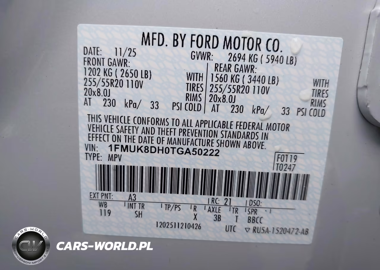 2026 Ford Explorer Active VIN:1FMUK8DH0TGA50222 - 9