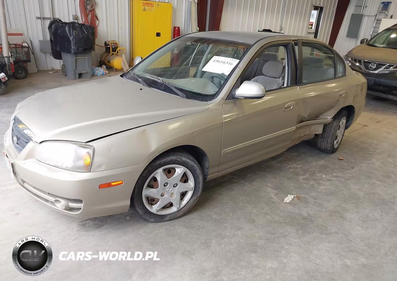2006 Hyundai Elantra Gls-Limited VIN:KMHDN46D56U284176 - 2