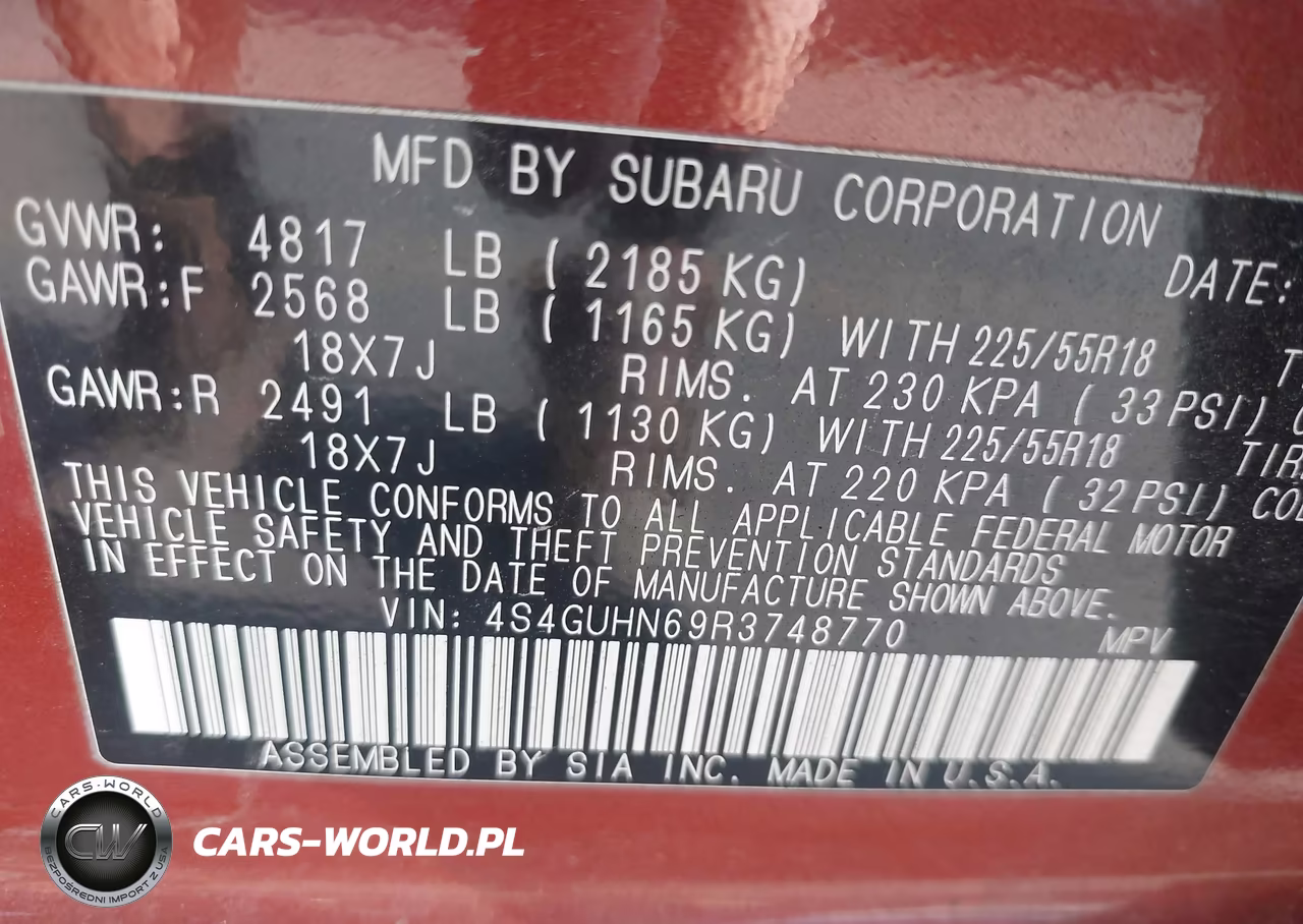2024 SUBARU CROSSTREK LIMITED VIN:4S4GUHN69R3748770 - 9