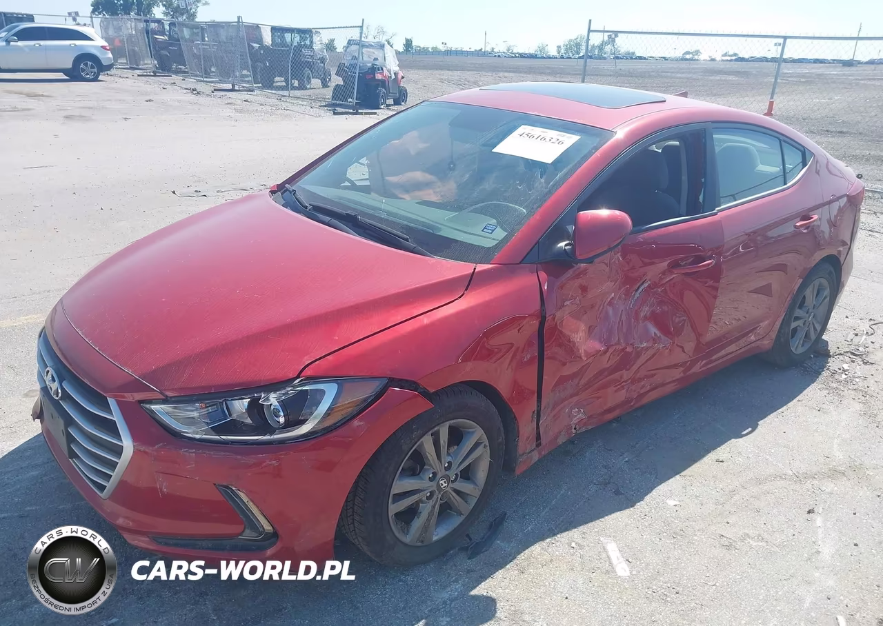 2018 Hyundai Elantra Value Edition VIN:5NPD84LF1JH393366 - 2