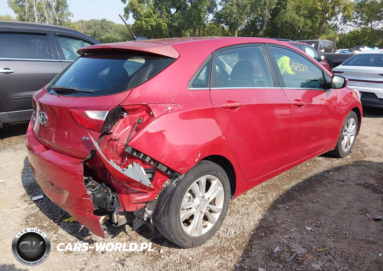 2015 Hyundai Elantra Gt VIN:KMHD35LH6FU243560 - 4