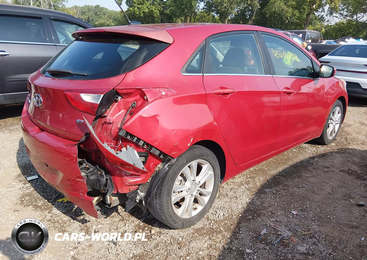 2015 Hyundai Elantra Gt VIN:KMHD35LH6FU243560 - 6