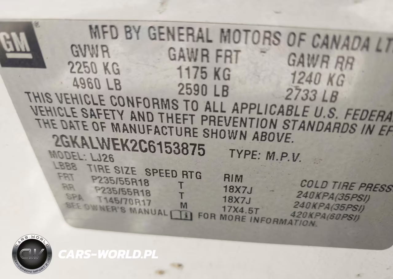 2012 GMC Terrain Slt-2 VIN:2GKALWEK2C6153875 - 9