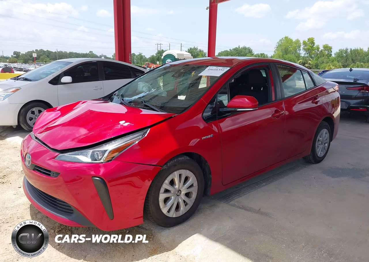 2019 Toyota Prius Le VIN:JTDKARFU3K3100356 - 2