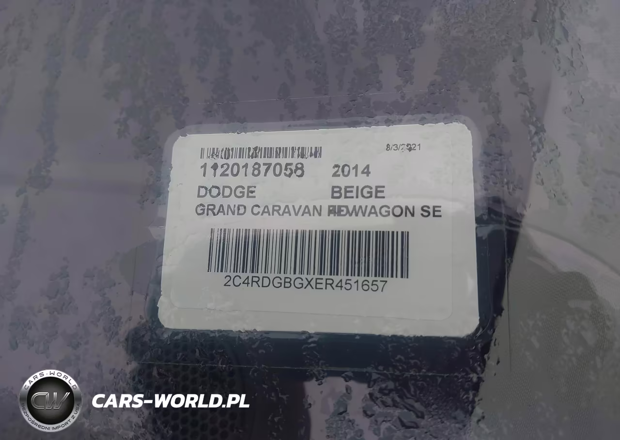 2014 Dodge Grand Caravan American Value Pkg VIN:2C4RDGBGXER451657 - 9