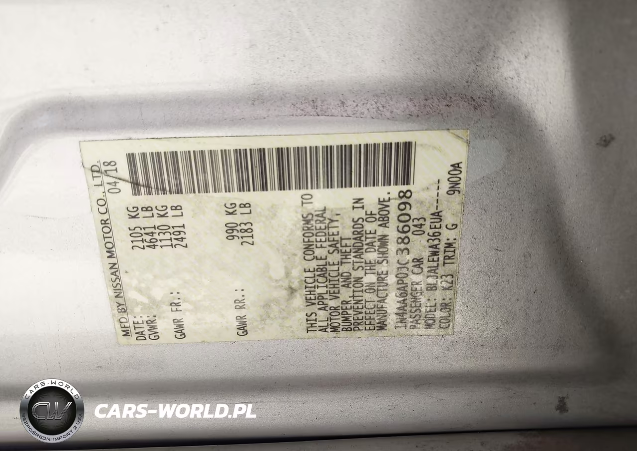 2018 Nissan Maxima 3.5 Sl VIN:1N4AA6AP0JC386098 - 9